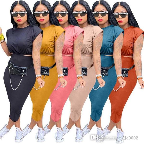 2022 summer womens two piece dress set sleeveless tees one step skirt fashion casual suit designer clothing, White
2022 summer womens two piece dress set sleeveless tees one step skirt fashion casual suit designer clothing, White