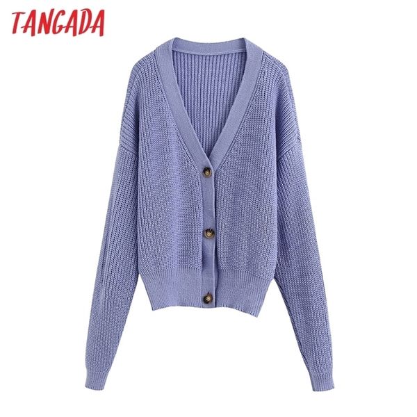 tangada women elegant solid oversized cardigan jumper 2020 autumn winter lady knitted cardigan coat lj201114, White;black
tangada women elegant solid oversized cardigan jumper 2020 autumn winter lady knitted cardigan coat lj201114, White;black
