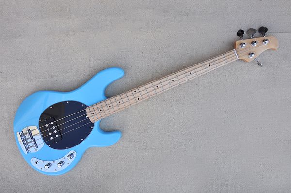 factory custom sky blue 4-string electric bass guitar with maple fretboard white pickguard chrome hardwares offer customized
factory custom sky blue 4-string electric bass guitar with maple fretboard white pickguard chrome hardwares offer customized