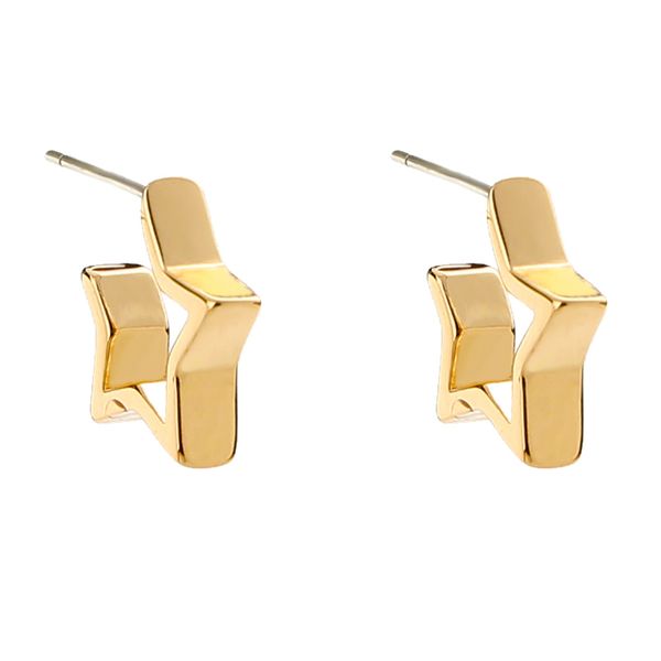 fashion designers accessories european and america cross border simple small ear studs metal personality all-match pentagram earrings factor, Silver
fashion designers accessories european and america cross border simple small ear studs metal personality all-match pentagram earrings factor, Silver