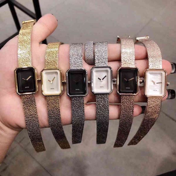 popular xiaoxiang high-grade new women's square quartz watch imported movement fine steel mesh belt watch, Slivery;brown
popular xiaoxiang high-grade new women's square quartz watch imported movement fine steel mesh belt watch, Slivery;brown