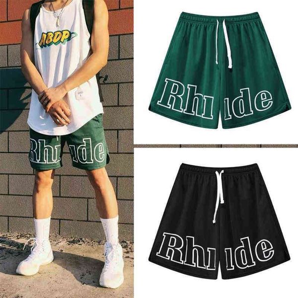 hip hop shorts rhudes panties american summer men's fashion brand high street loose fast drying leisure sports fitness training basketb, White;black
hip hop shorts rhudes panties american summer men's fashion brand high street loose fast drying leisure sports fitness training basketb, White;black