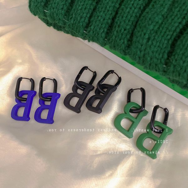 letter b hollow earrings japane and korean style personalized girls fashion versatile dign sense, Golden
letter b hollow earrings japane and korean style personalized girls fashion versatile dign sense, Golden