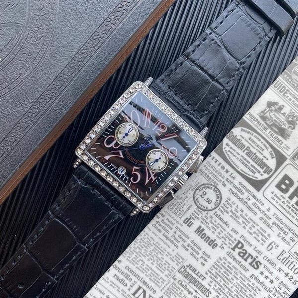 orologio di lusso mens automatic women square designer diamonds leather sapphire waterproof luminous couples wristwatches257r, Slivery;brown
orologio di lusso mens automatic women square designer diamonds leather sapphire waterproof luminous couples wristwatches257r, Slivery;brown