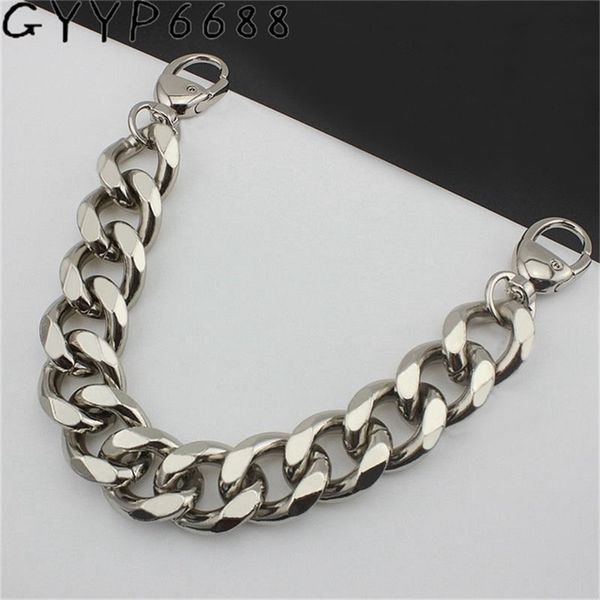 3 colors 22mm thick aluminum chain light weight bags strap bag parts diy handles easy matching accessory handbag straps bag 220610, Black
3 colors 22mm thick aluminum chain light weight bags strap bag parts diy handles easy matching accessory handbag straps bag 220610, Black