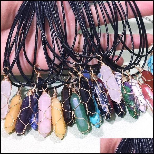 pendant necklaces pendants jewelry natural stone gold wire wrap crystal necklace hexagon prism amethyst ros dhgdh, Silver
pendant necklaces pendants jewelry natural stone gold wire wrap crystal necklace hexagon prism amethyst ros dhgdh, Silver