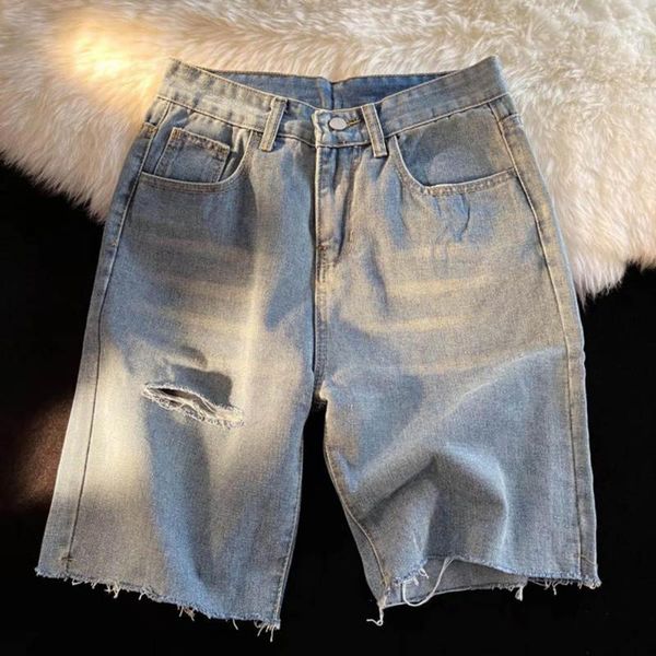 men's jeans casual solid short jean men fashion trousers denim shorts ripped pockets summer stretchy burr for datingmen's, Blue
men's jeans casual solid short jean men fashion trousers denim shorts ripped pockets summer stretchy burr for datingmen's, Blue