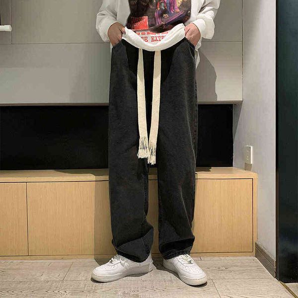 blue/black baggy jeans men fashion casual drawstring wide-leg jeans men streetwear loose hip-hop straight denim pants mens -2xl t220726
blue/black baggy jeans men fashion casual drawstring wide-leg jeans men streetwear loose hip-hop straight denim pants mens -2xl t220726