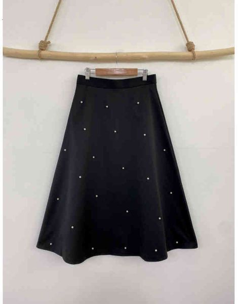 skirts spring korean dongdamen solid color high waist elegant a-line pearl skirt women p54u, Black
skirts spring korean dongdamen solid color high waist elegant a-line pearl skirt women p54u, Black