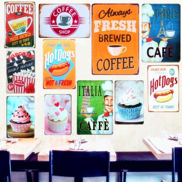 popcorn retro plaque metal signs vintage decorative wall plates for cafe pub home decor paris italia caffe iron painting
popcorn retro plaque metal signs vintage decorative wall plates for cafe pub home decor paris italia caffe iron painting