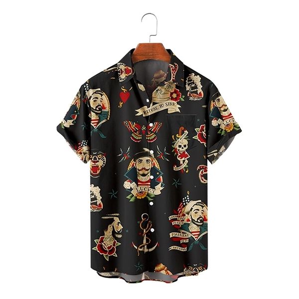 hawaii men shirt vintage y2k style emo clothing cool 3d print black color buttom shirt casual man 220527, White;black
hawaii men shirt vintage y2k style emo clothing cool 3d print black color buttom shirt casual man 220527, White;black