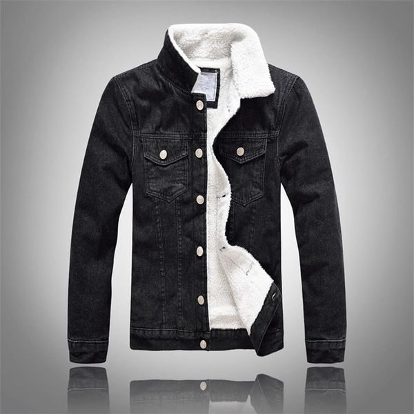 denim jacket men winter black male bomber jacket fashion men plus velvet leisure coat209a, Black;brown
denim jacket men winter black male bomber jacket fashion men plus velvet leisure coat209a, Black;brown