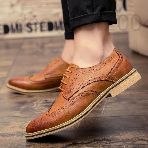 dress shoes designer men's pu leather brown sewn lace up low heel comfortable fashion daily business formal shoes brock carved men', Black
dress shoes designer men's pu leather brown sewn lace up low heel comfortable fashion daily business formal shoes brock carved men', Black