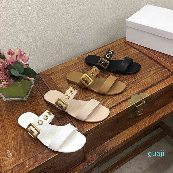 slippers female summer wear metal buckle flat bottom one-sided belt cool slippers thick high-heeled slippers, Black
slippers female summer wear metal buckle flat bottom one-sided belt cool slippers thick high-heeled slippers, Black
