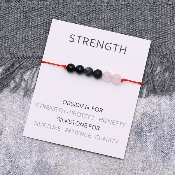 strength bracelet black obsidian strand natural stone friendship string yoga
strength bracelet black obsidian strand natural stone friendship string yoga