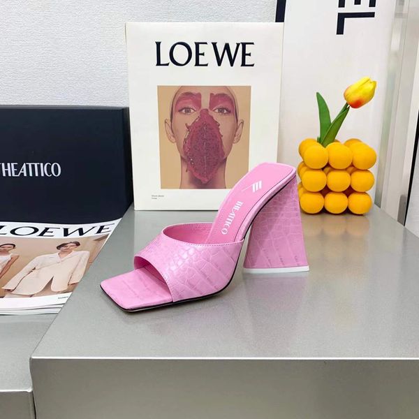 theatticothick crude thick heel toes slippers luxury designer sandals summer shoes 115mm dinner dress shoes women's purple pink stone t, Black
theatticothick crude thick heel toes slippers luxury designer sandals summer shoes 115mm dinner dress shoes women's purple pink stone t, Black