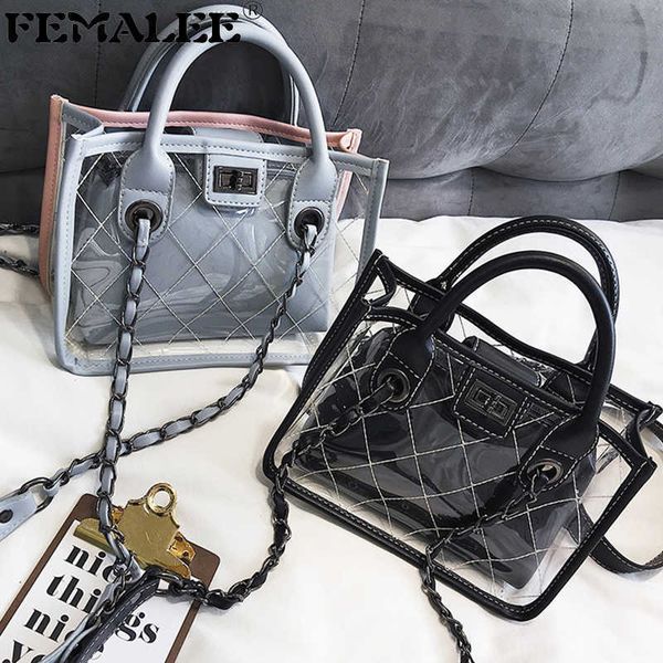 2022 new transparent jelly embroidery line shoulder bag composite chain messenger bag
2022 new transparent jelly embroidery line shoulder bag composite chain messenger bag