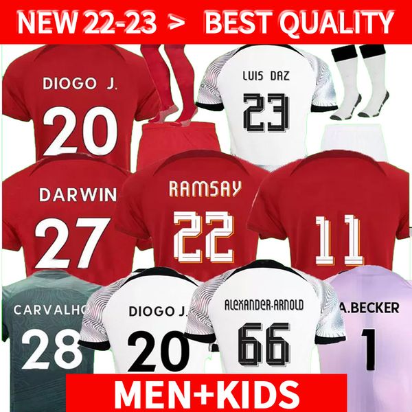 22 23 season home soccer jerseys 2022 2023 mohamed firmino diogo a.becker luis diaz football shirts men kids kits uniforms minamino alexande, Black;yellow
22 23 season home soccer jerseys 2022 2023 mohamed firmino diogo a.becker luis diaz football shirts men kids kits uniforms minamino alexande, Black;yellow
