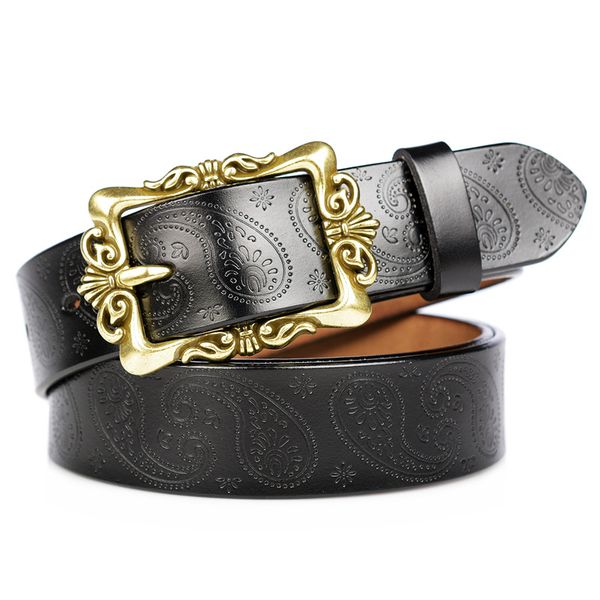 fashion classic men's designer belt women's leisure luxury personality carved automatic buckle retro lychee grain cowhide decorati, Black;brown
fashion classic men's designer belt women's leisure luxury personality carved automatic buckle retro lychee grain cowhide decorati, Black;brown