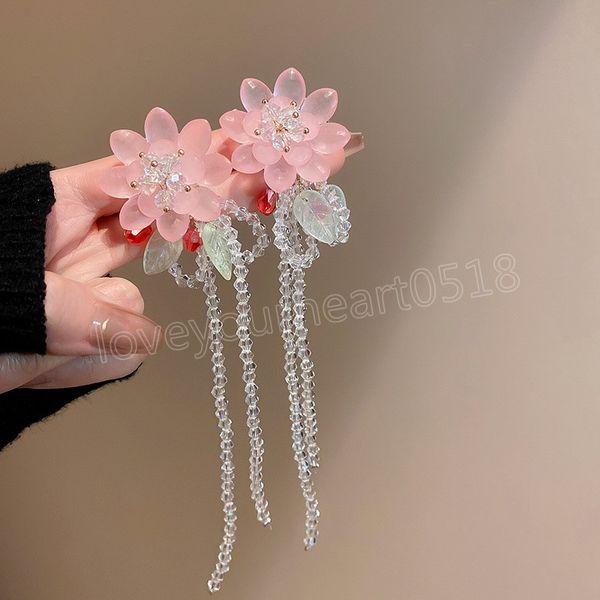 pink crystal flower leaf bowknot tassel earrings for women gifts fashion glass beads dangle earrings, Silver
pink crystal flower leaf bowknot tassel earrings for women gifts fashion glass beads dangle earrings, Silver