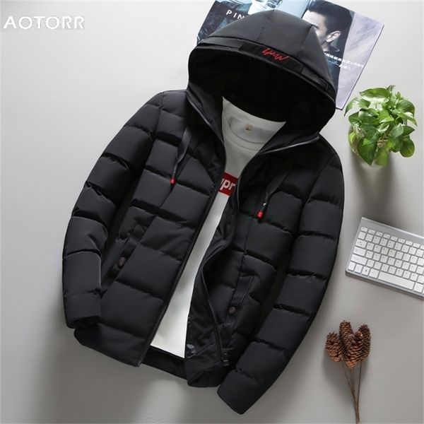winter men solid color parkas hooded jackets mens hoodies warm thick jacket male fashion casual parka coat 201210, Black
winter men solid color parkas hooded jackets mens hoodies warm thick jacket male fashion casual parka coat 201210, Black