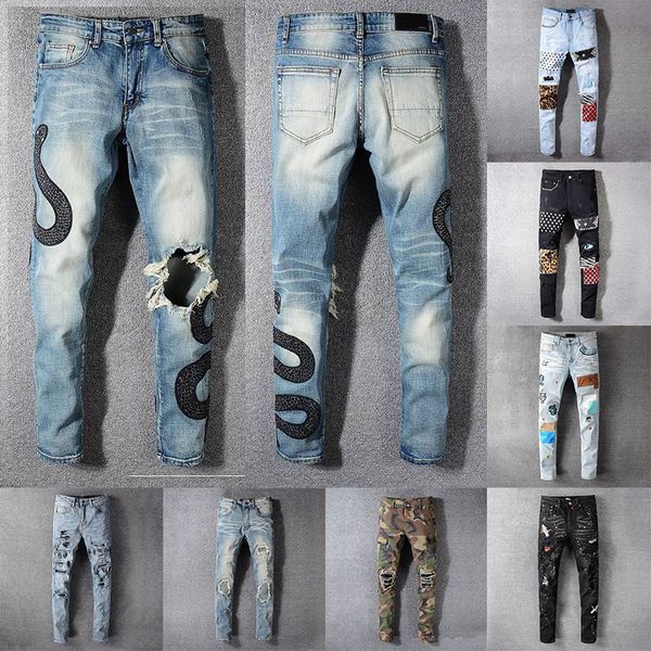 mens jeans distressed ripped biker slim straight denim for men s print womens army fashion mans skinny pants, Blue
mens jeans distressed ripped biker slim straight denim for men s print womens army fashion mans skinny pants, Blue
