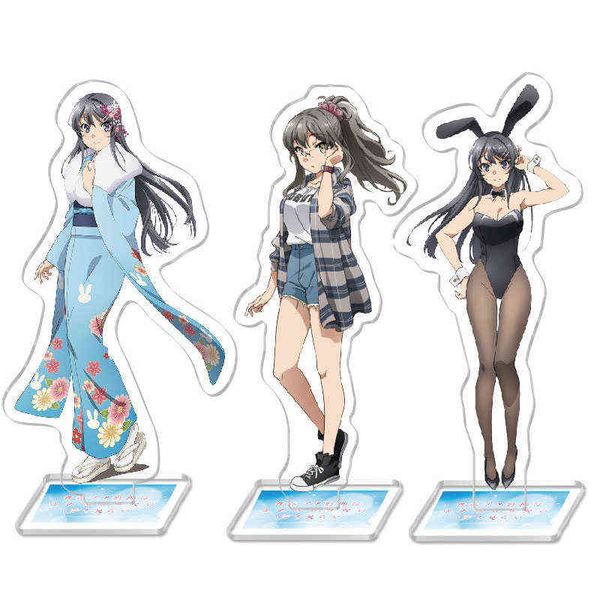 anime figure rascal does not dream of bunny girl senpai acrylic stand model sakurajima mai character cosplay collection fan gift aa220318, Silver
anime figure rascal does not dream of bunny girl senpai acrylic stand model sakurajima mai character cosplay collection fan gift aa220318, Silver