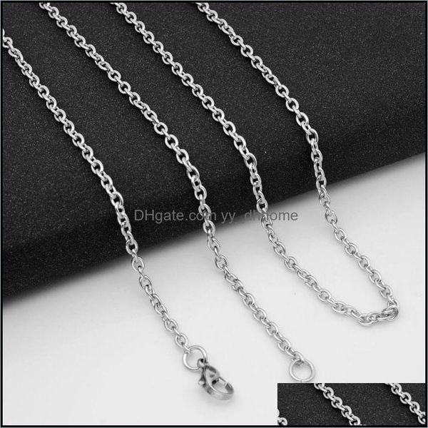 chains necklaces pendants jewelry 1.6mm 2mm 2.4mm m stainless steel o women men for diy fashion dha1z, Silver
chains necklaces pendants jewelry 1.6mm 2mm 2.4mm m stainless steel o women men for diy fashion dha1z, Silver