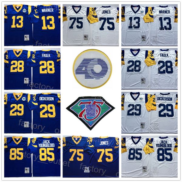 mitchell and ness throwback football 13 kurt warner jersey 75th 28 marshall faulk 85 jack youngblood 29 eric dickerson 75 deacon jones 1985, Black;red
mitchell and ness throwback football 13 kurt warner jersey 75th 28 marshall faulk 85 jack youngblood 29 eric dickerson 75 deacon jones 1985, Black;red