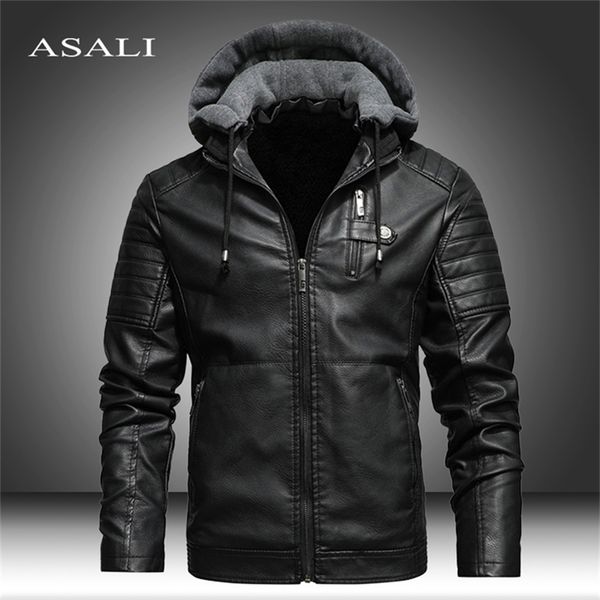 men winter leather jackets coat motorcylce casual fleece thicken motorcycle pu jacket biker warm brand clothing 220728, Black;brown
men winter leather jackets coat motorcylce casual fleece thicken motorcycle pu jacket biker warm brand clothing 220728, Black;brown