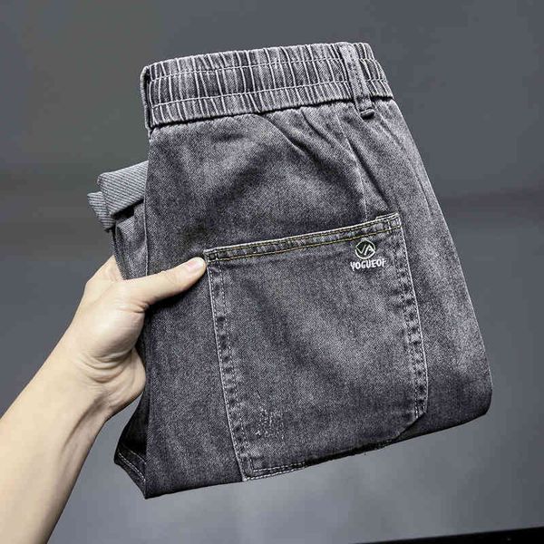 men's jeans spring men's jeans korean version tide brand small foot slim fit cotton elastic light grey embroidered denim capris st, Blue
men's jeans spring men's jeans korean version tide brand small foot slim fit cotton elastic light grey embroidered denim capris st, Blue