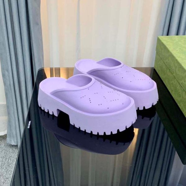perforated designer sandals luxury platform slide hollow pattern slippers transparent materials sandal rubber flats slipper, Black
perforated designer sandals luxury platform slide hollow pattern slippers transparent materials sandal rubber flats slipper, Black
