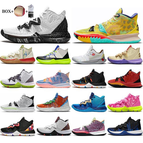 2022 mens kyrie shoes tv pe basketball shoe 5 for 20th anniversary sponge x irving 5s pineapple house patrick mr.krebs sandy cheeks friends, White;red
2022 mens kyrie shoes tv pe basketball shoe 5 for 20th anniversary sponge x irving 5s pineapple house patrick mr.krebs sandy cheeks friends, White;red