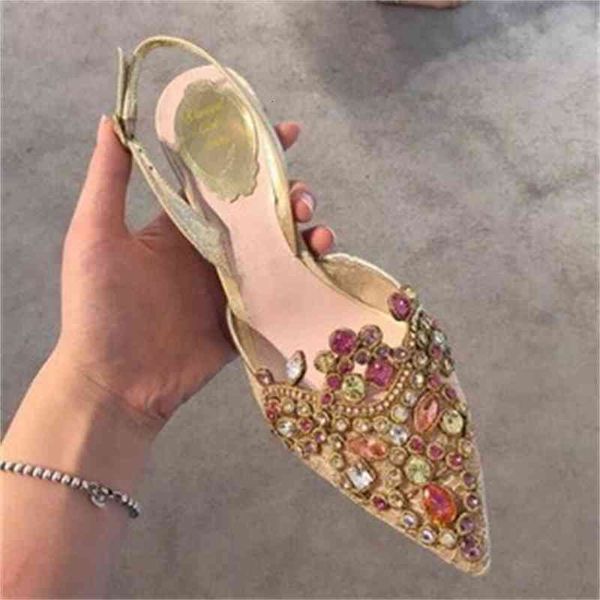 sandals wedding shoes summer sandals high heels women's thin pointed mesh baotou crystal fairy evening style temperament eff1, Black
sandals wedding shoes summer sandals high heels women's thin pointed mesh baotou crystal fairy evening style temperament eff1, Black