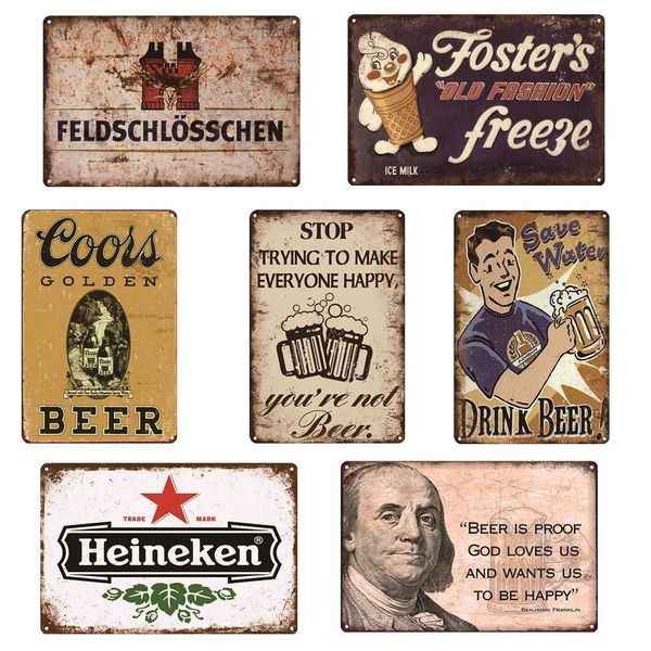 vintage beer tin sign rust metal wall platter decorative bar kitchen board poster pins painted painting wall sign decor metal
vintage beer tin sign rust metal wall platter decorative bar kitchen board poster pins painted painting wall sign decor metal