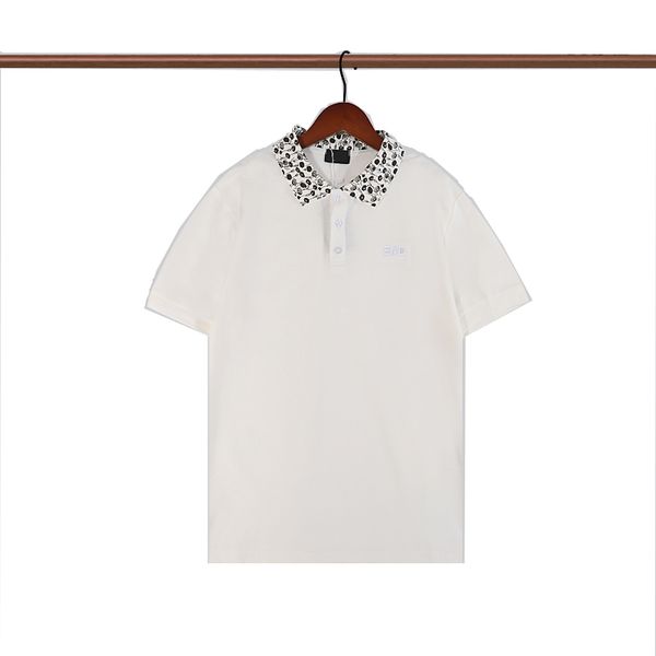 2022 new summer clothing mens classic embroidered lapel short sleeve polo shirt fashion brand women casual comfortable breathable t-shirt te, White;black
2022 new summer clothing mens classic embroidered lapel short sleeve polo shirt fashion brand women casual comfortable breathable t-shirt te, White;black