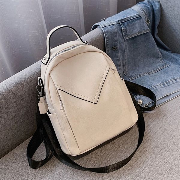 fashion casual mini backpack women pu leather backpack multifunction shoulder bags small school bags for teenager girls mochila 220514
fashion casual mini backpack women pu leather backpack multifunction shoulder bags small school bags for teenager girls mochila 220514