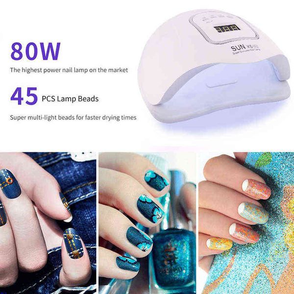 nxy lamp for manicure 80/54w uv led drying nails dryer machine gel polish auto sensing tools lcd display 220624
nxy lamp for manicure 80/54w uv led drying nails dryer machine gel polish auto sensing tools lcd display 220624