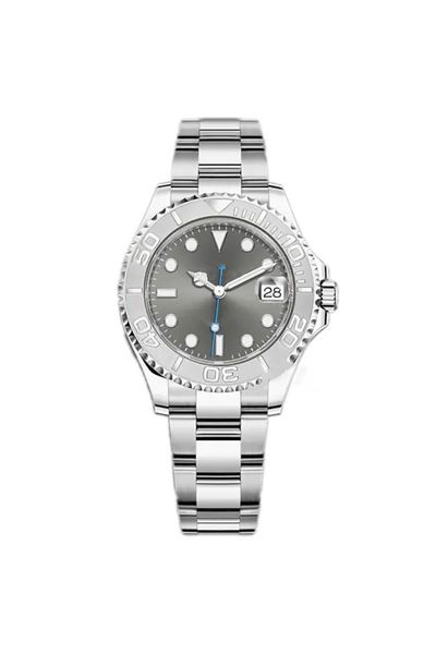 men's watch 37mm silver black disc automatic mechanical stainless steel luminous waterproof sapphire, Slivery;brown
men's watch 37mm silver black disc automatic mechanical stainless steel luminous waterproof sapphire, Slivery;brown