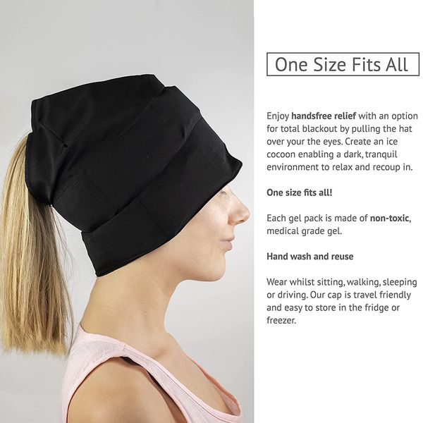new migraine gel ice hat cooling headache pack wearable cold therapy wrap for tensionsinuspressure pain reliefstress reliever
new migraine gel ice hat cooling headache pack wearable cold therapy wrap for tensionsinuspressure pain reliefstress reliever