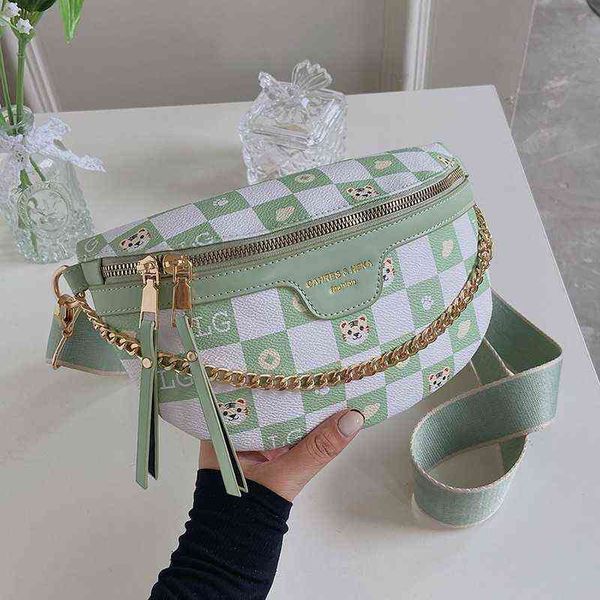 hbp crossbody bag cute cartoon pattern plaid pu leather waist s for women stylish chain packs female fanny pack wide band 220727
hbp crossbody bag cute cartoon pattern plaid pu leather waist s for women stylish chain packs female fanny pack wide band 220727