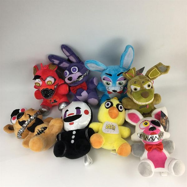 18cm fnaf five nights at freddy bear fox bonnie chica golden freddy nightmare fredbear kids plush toys279v
18cm fnaf five nights at freddy bear fox bonnie chica golden freddy nightmare fredbear kids plush toys279v