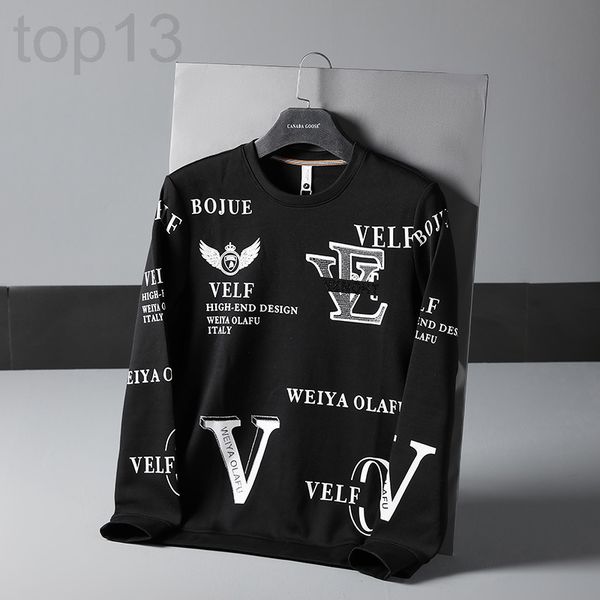 men's hoodies & sweatshirts designer chaopai european stamping paste diamond cotton elastic sweater long sleeve autumn and winter pullo, Black
men's hoodies & sweatshirts designer chaopai european stamping paste diamond cotton elastic sweater long sleeve autumn and winter pullo, Black