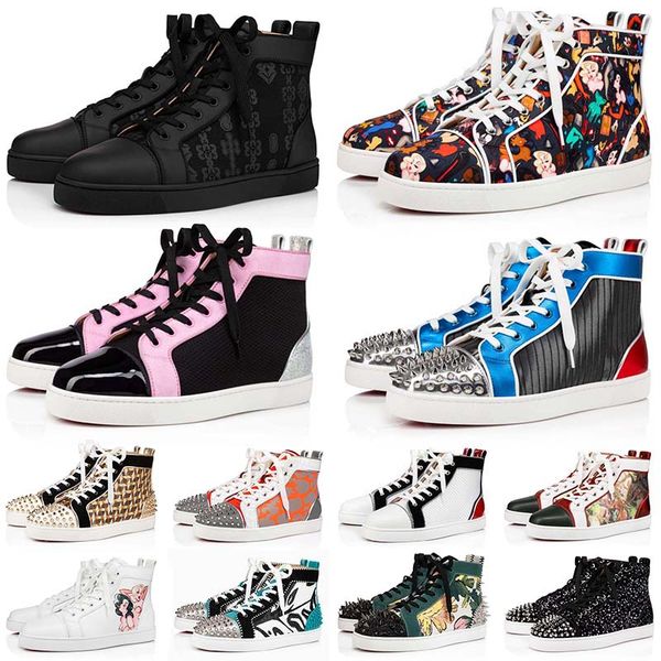 designer shoes red bottoms men women big size us 13 fashion platform sports sneakers black studded spikes flat heel luxury loafers casual tr
designer shoes red bottoms men women big size us 13 fashion platform sports sneakers black studded spikes flat heel luxury loafers casual tr