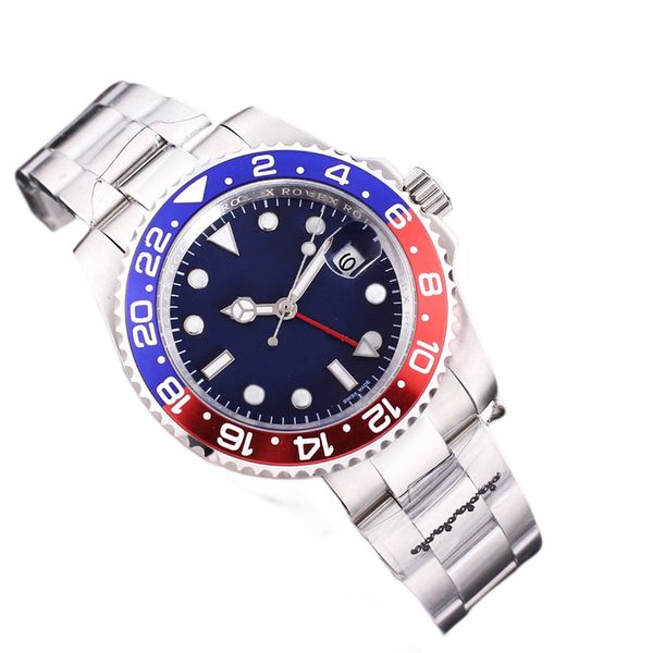 men's automatic mechanical watch 40mm904l stainless steel strap ceramic bezel 3186 movement business classic sports diving watch watche, Slivery;brown
men's automatic mechanical watch 40mm904l stainless steel strap ceramic bezel 3186 movement business classic sports diving watch watche, Slivery;brown