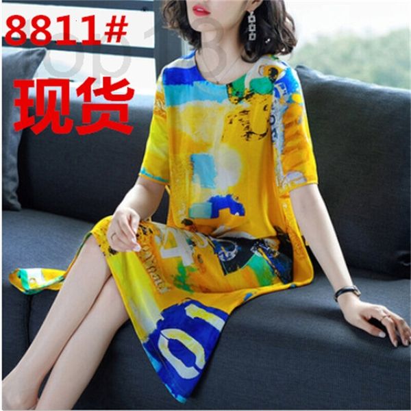 casual dresses designer 2019 summer new women's fashion printed silk dress mulberry a-line skirt 2csq, Black;gray
casual dresses designer 2019 summer new women's fashion printed silk dress mulberry a-line skirt 2csq, Black;gray