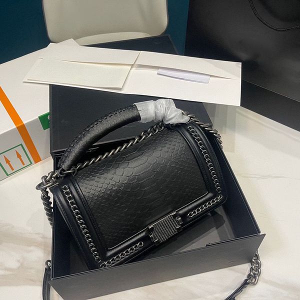 france womens vintage classic flap serpentine bags calfskin snake aged silver/gold metal hardware handle totes chain around bag large capaci
france womens vintage classic flap serpentine bags calfskin snake aged silver/gold metal hardware handle totes chain around bag large capaci