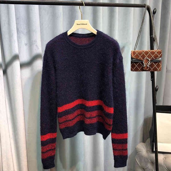 women's knits & tees double section special price autumn and winter long sleeve round neck pullover bottomed sweater women's mohai, White
women's knits & tees double section special price autumn and winter long sleeve round neck pullover bottomed sweater women's mohai, White