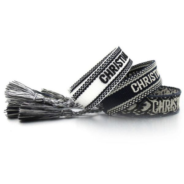 luxury brand braided bracelet adjustable woven friendship bangle for womens mens designer letter embroidery rope bracelets jewelry gift code, Golden;silver
luxury brand braided bracelet adjustable woven friendship bangle for womens mens designer letter embroidery rope bracelets jewelry gift code, Golden;silver