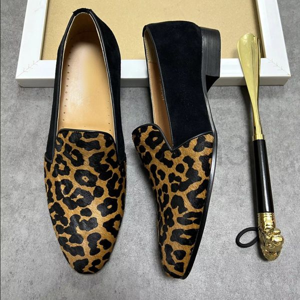 dress shoes designer lefu shoes men's suede leopard print professional classic fashion sx076, Black
dress shoes designer lefu shoes men's suede leopard print professional classic fashion sx076, Black